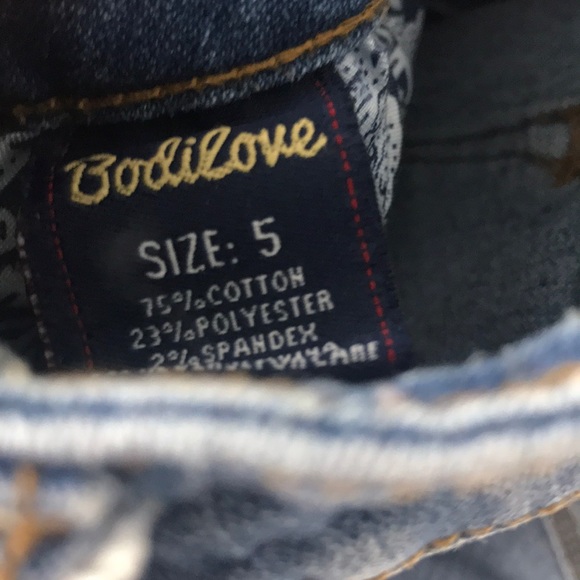 Bodilove capri shorts denim jean short - Picture 3 of 3